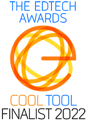 The EdTech Awards Cool Tool Winner 2022 badge of recognition