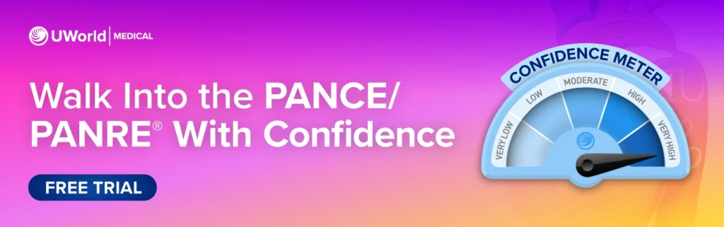 Walk into the PANCE/PANRE with confidence with UWorld PA.