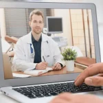 Depiction of a telemedicine physician assistant job